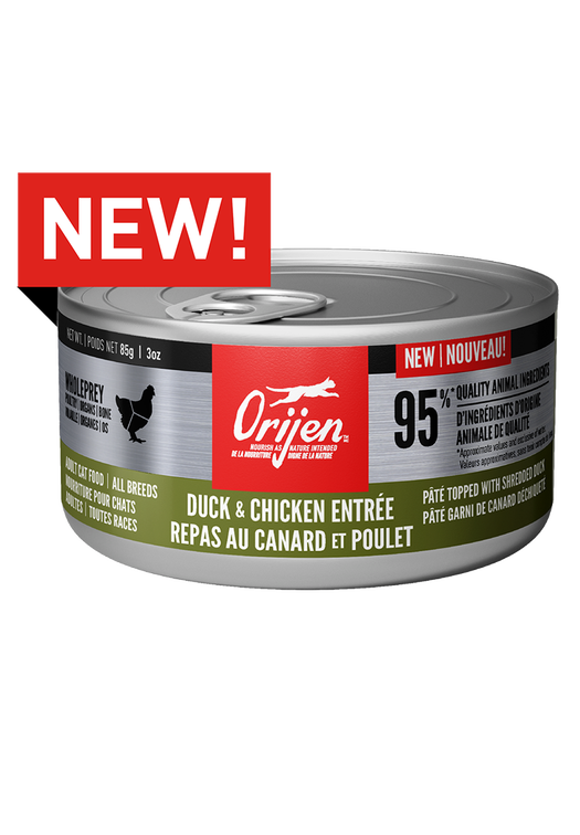 Duck & Chicken Entree Wet Cat Food